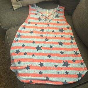 4th of July tank top